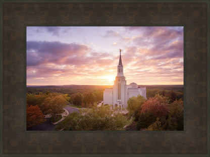 Boston Aerial Evening