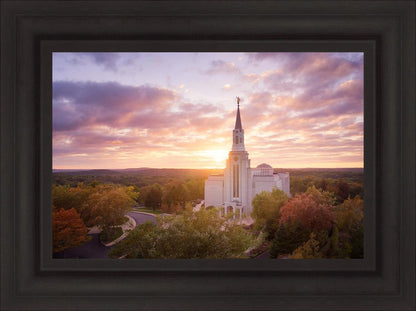 Boston Aerial Evening