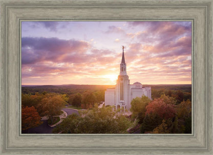 Boston Aerial Evening