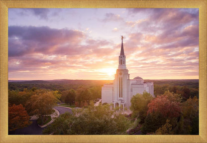 Boston Aerial Evening