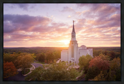 Boston Aerial Evening