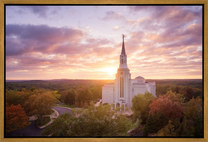 Boston Aerial Evening