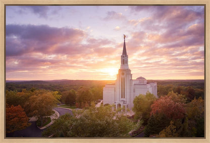 Boston Aerial Evening