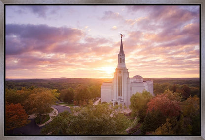 Boston Aerial Evening