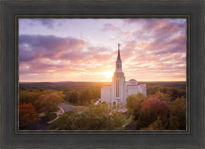 Boston Aerial Evening