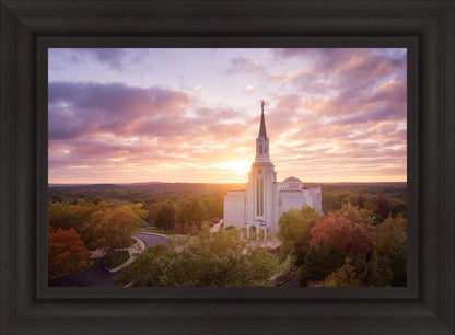 Boston Aerial Evening