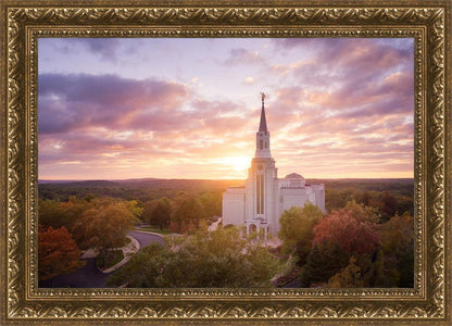 Boston Aerial Evening