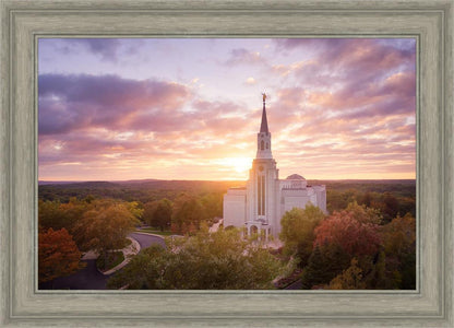 Boston Aerial Evening