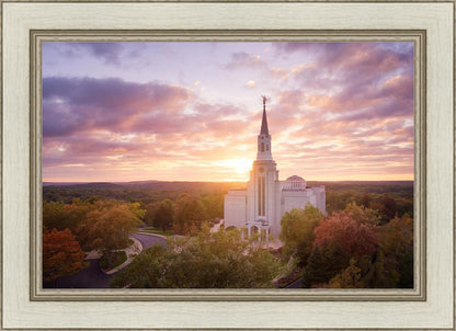 Boston Aerial Evening