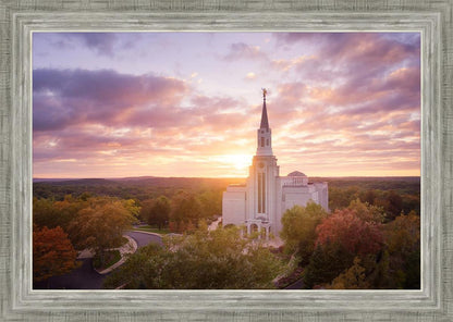 Boston Aerial Evening