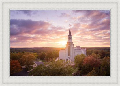 Boston Aerial Evening