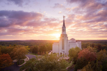Boston Aerial Evening