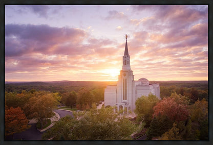 Boston Aerial Evening