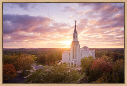 Boston Aerial Evening