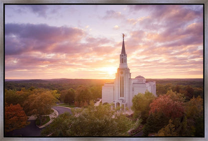 Boston Aerial Evening
