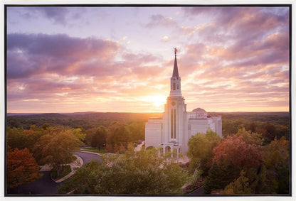Boston Aerial Evening