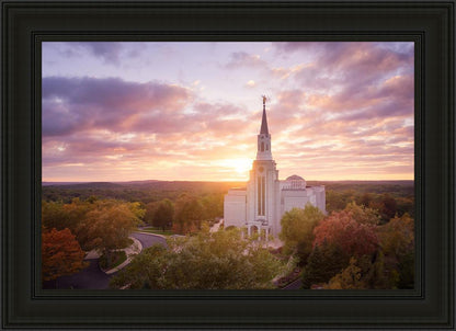Boston Aerial Evening