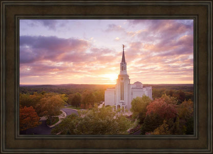 Boston Aerial Evening