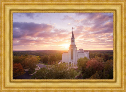 Boston Aerial Evening