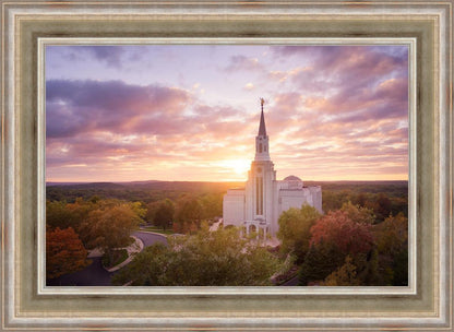 Boston Aerial Evening