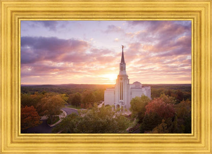 Boston Aerial Evening