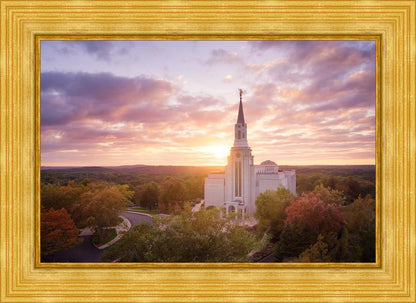 Boston Aerial Evening