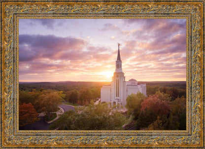 Boston Aerial Evening