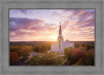 Boston Aerial Evening