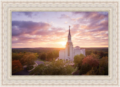 Boston Aerial Evening