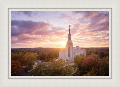 Boston Aerial Evening