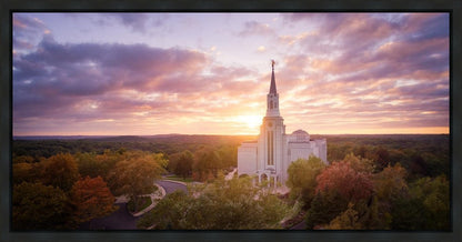 Boston Aerial Evening