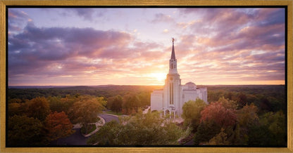 Boston Aerial Evening