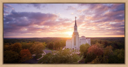Boston Aerial Evening