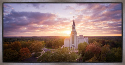 Boston Aerial Evening
