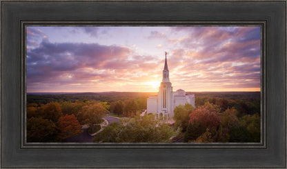 Boston Aerial Evening