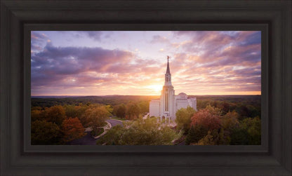 Boston Aerial Evening