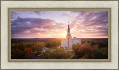 Boston Aerial Evening