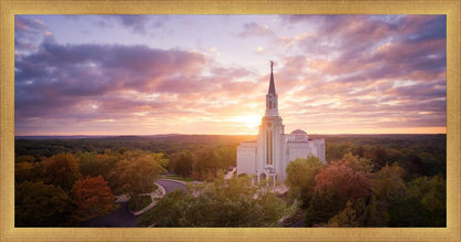Boston Aerial Evening