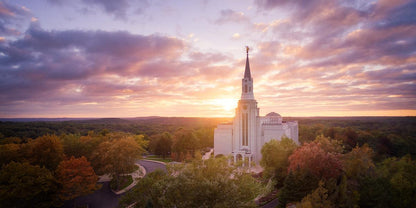 Boston Aerial Evening