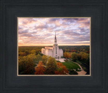 Boston Sunset Aerial