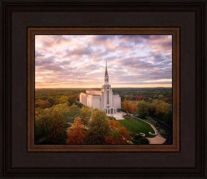 Boston Sunset Aerial