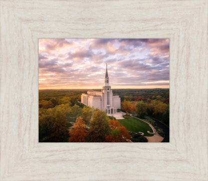 Boston Sunset Aerial