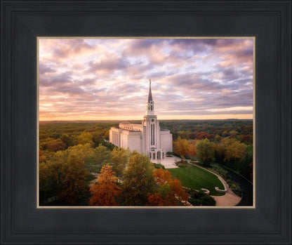 Boston Sunset Aerial