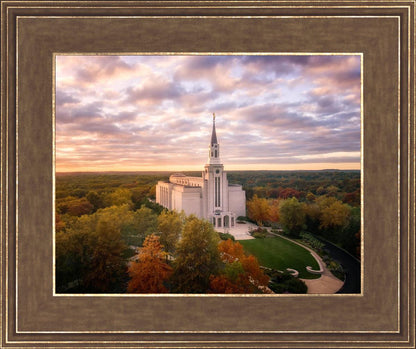 Boston Sunset Aerial