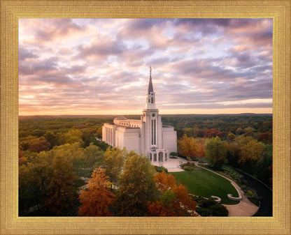 Boston Sunset Aerial