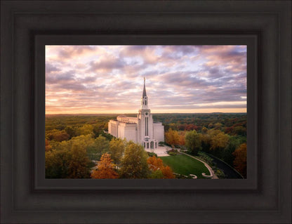 Boston Sunset Aerial