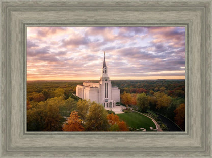 Boston Sunset Aerial