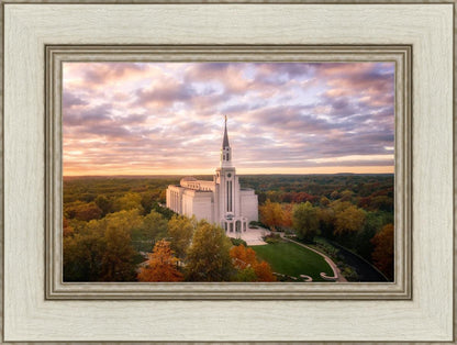 Boston Sunset Aerial