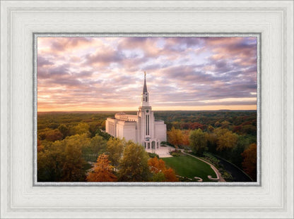 Boston Sunset Aerial