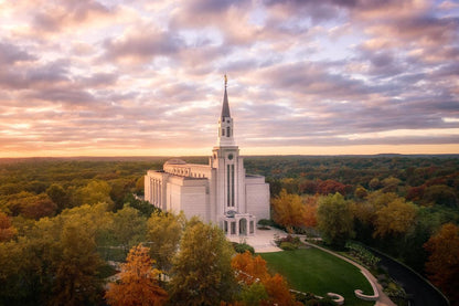 Boston Sunset Aerial